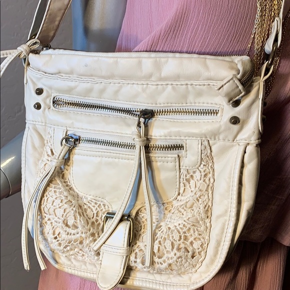 Mossimo Supply Co. Handbags - Mossimo bag with lace design Cotton